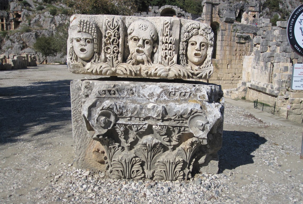 Демре-Кале Турция - древний театр