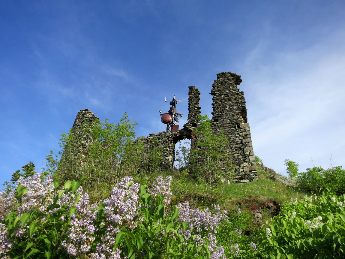 Руины замка на Ангельской горе, Чехия