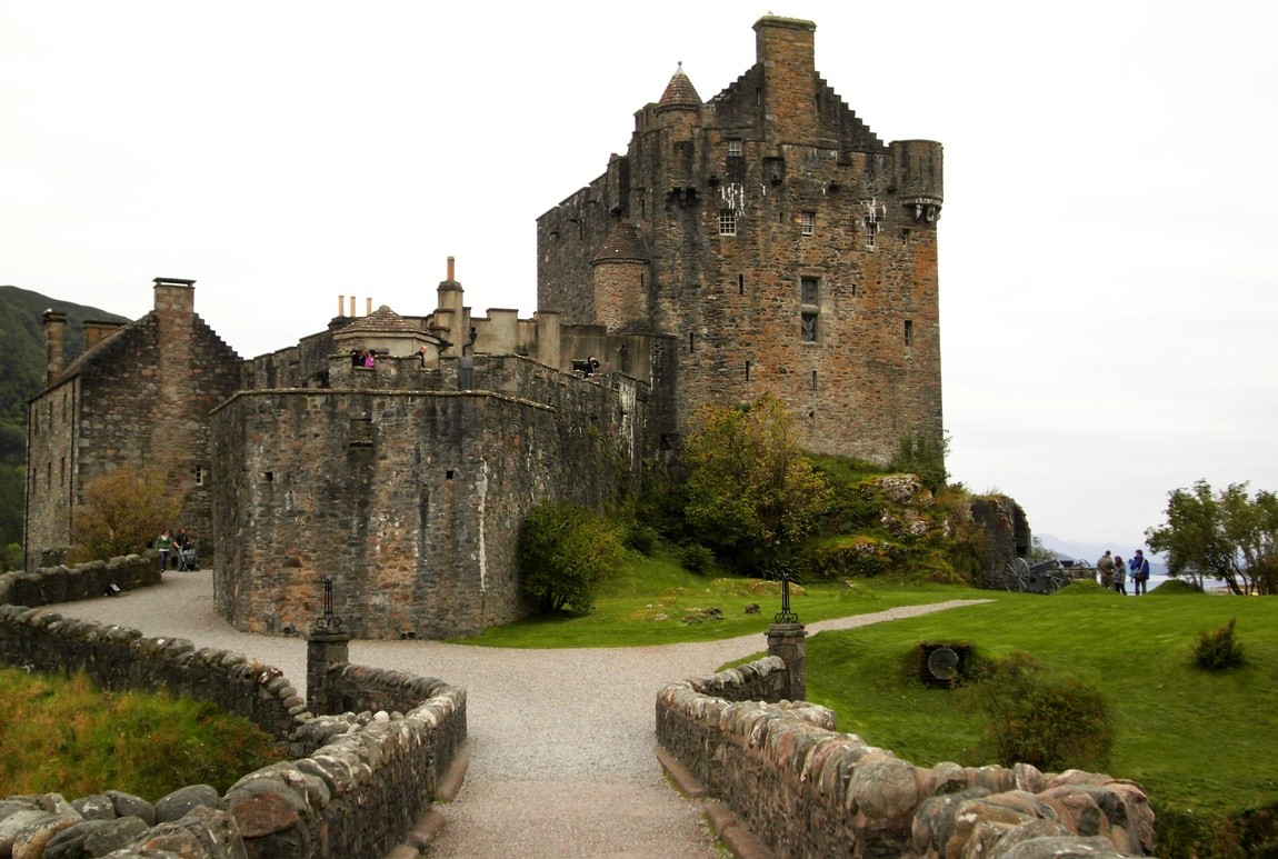 Замок Эйлен Донан в Шотландии