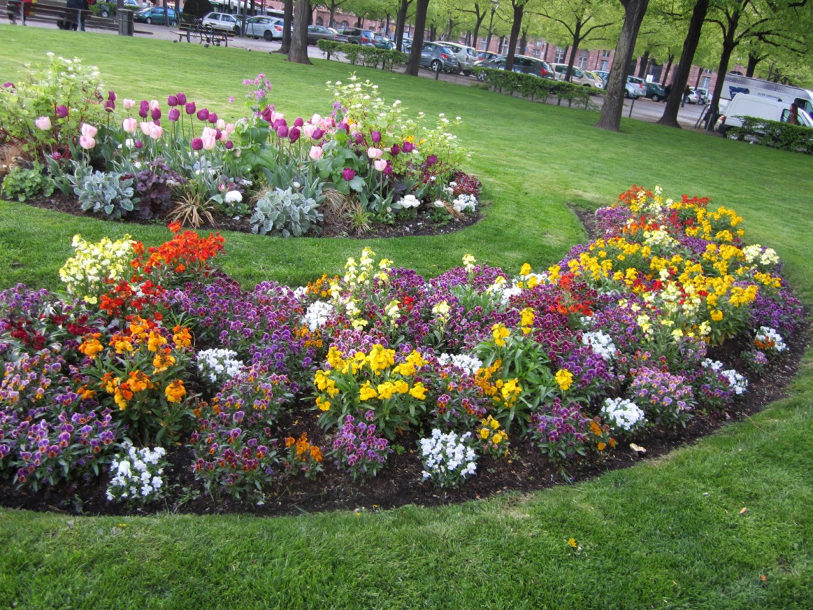 Цветники в Страсбурге