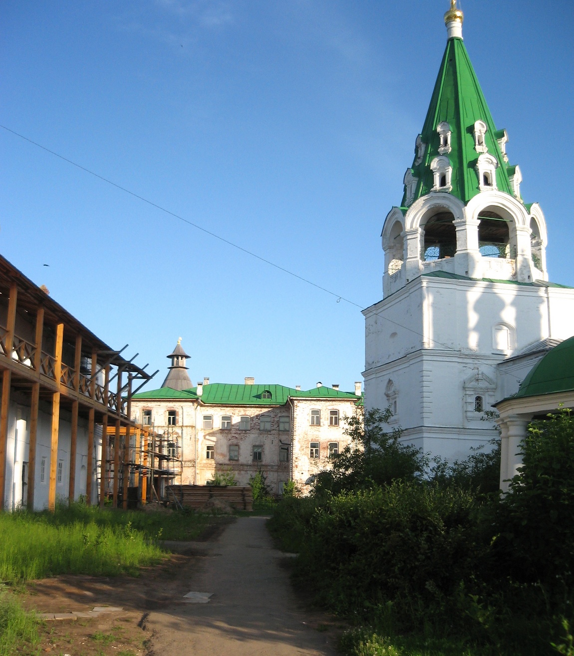  Колокольня - Макарьево-Желтоводский мужской монастырь - Успенская церковь
