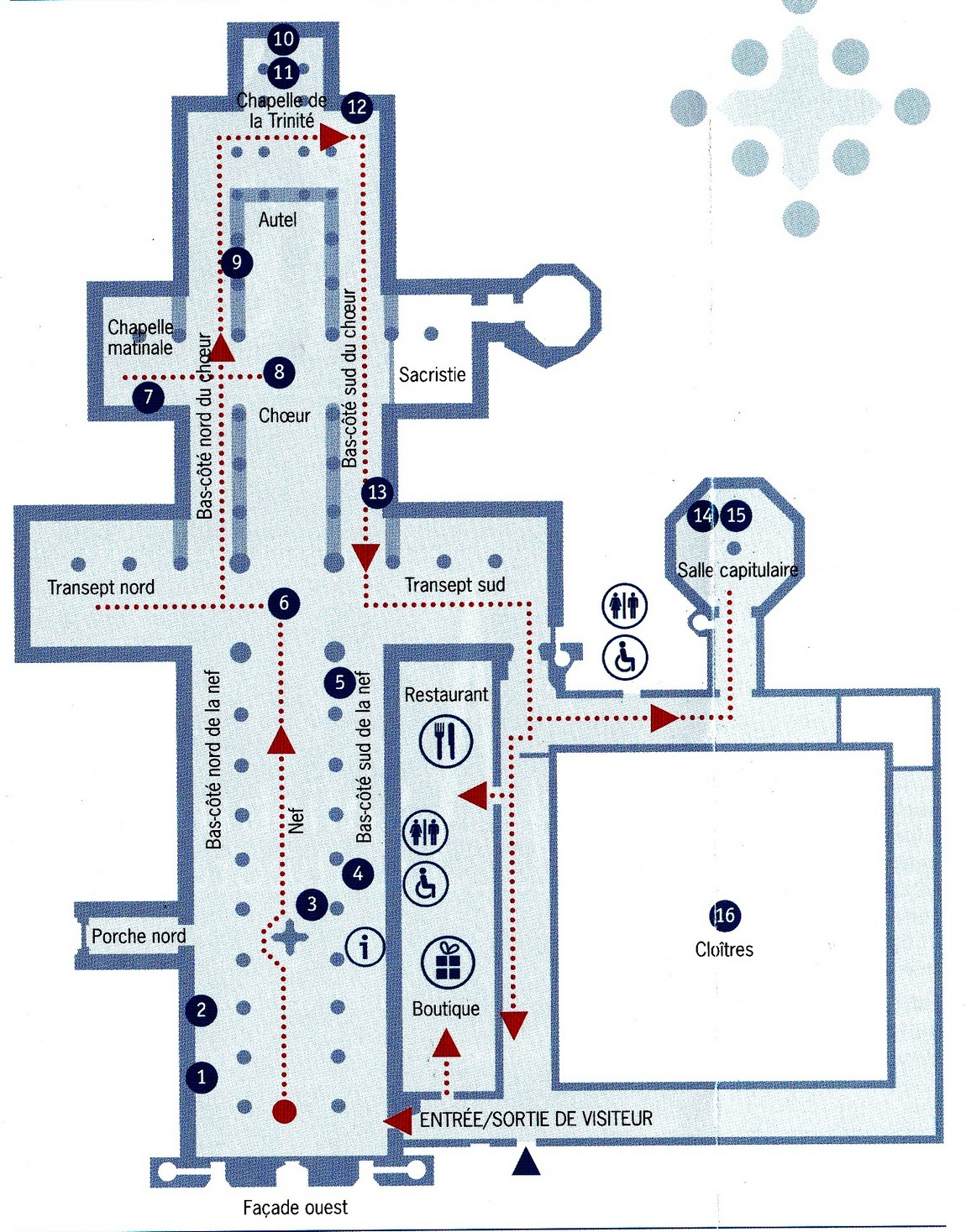 Схема Солсберийского собора 