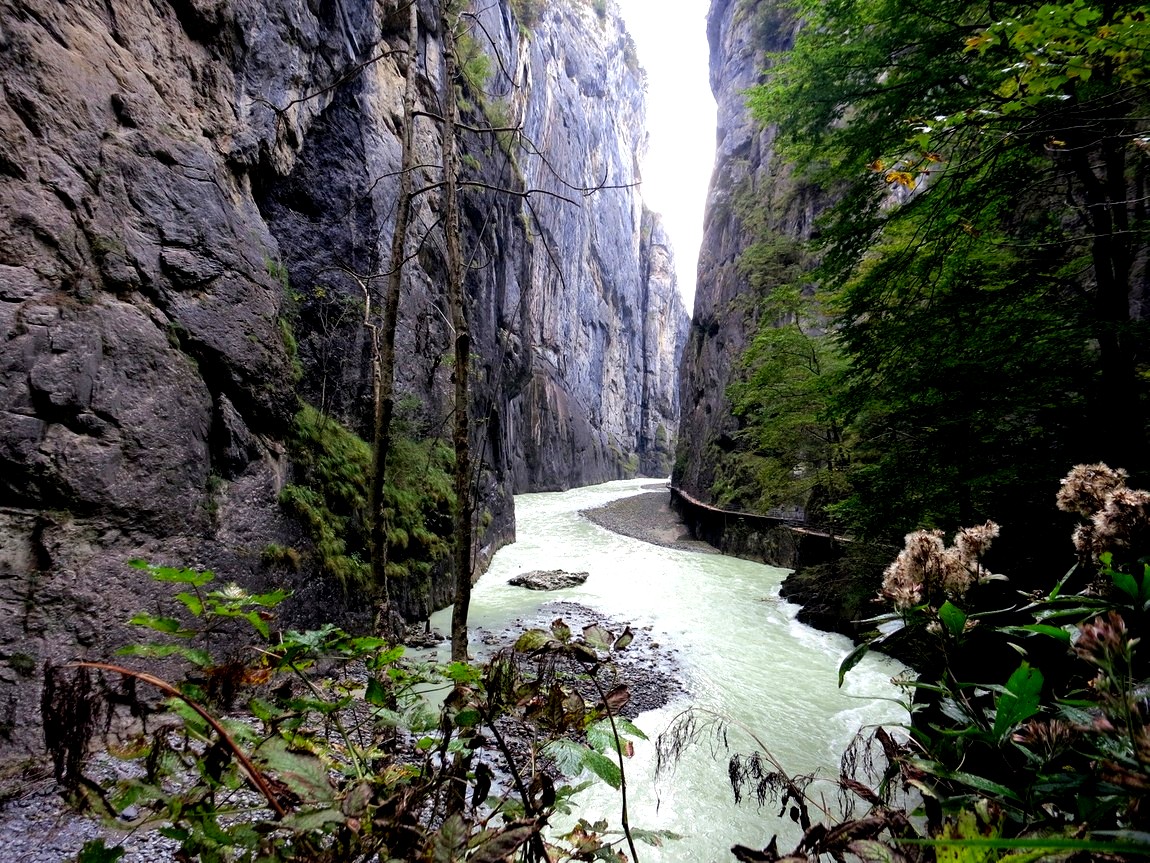 Мейринген-Каньон (gorges de l’Aare) (Швейцария)