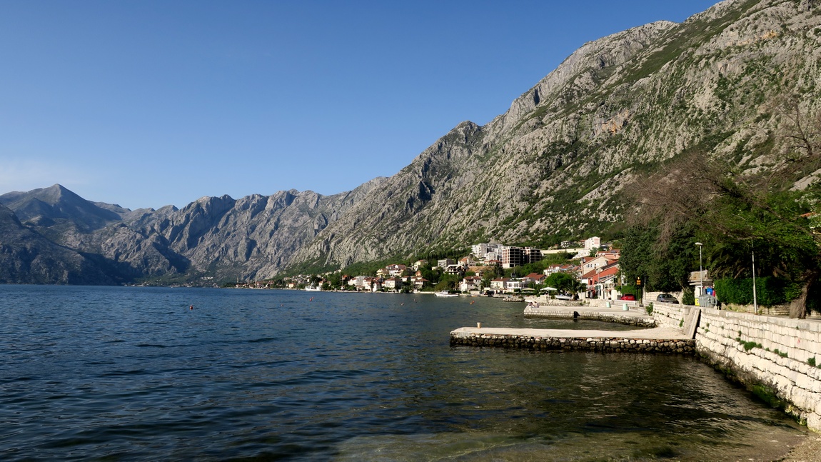 Бока-Которский залив в Черногории