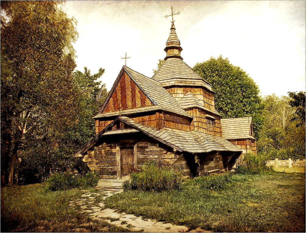 Деревянная церковь 