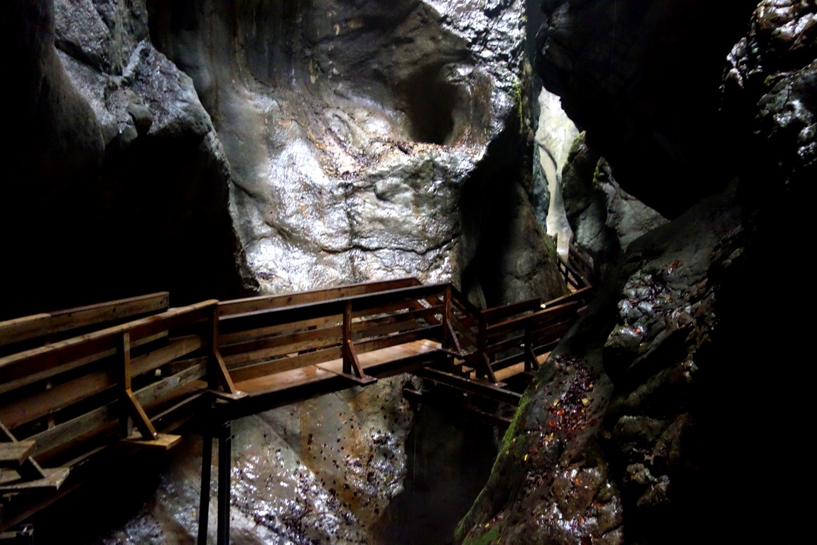 Ущелье Зайзенберкламм в Австрии