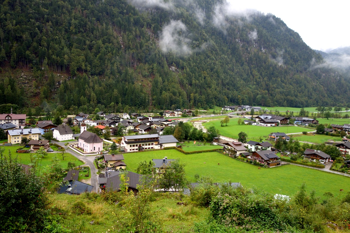  Посёлок Вайсбах в Австрии