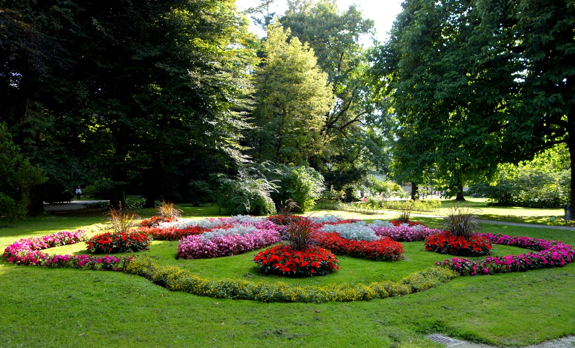 Парк в Инсбурге (Австрия)