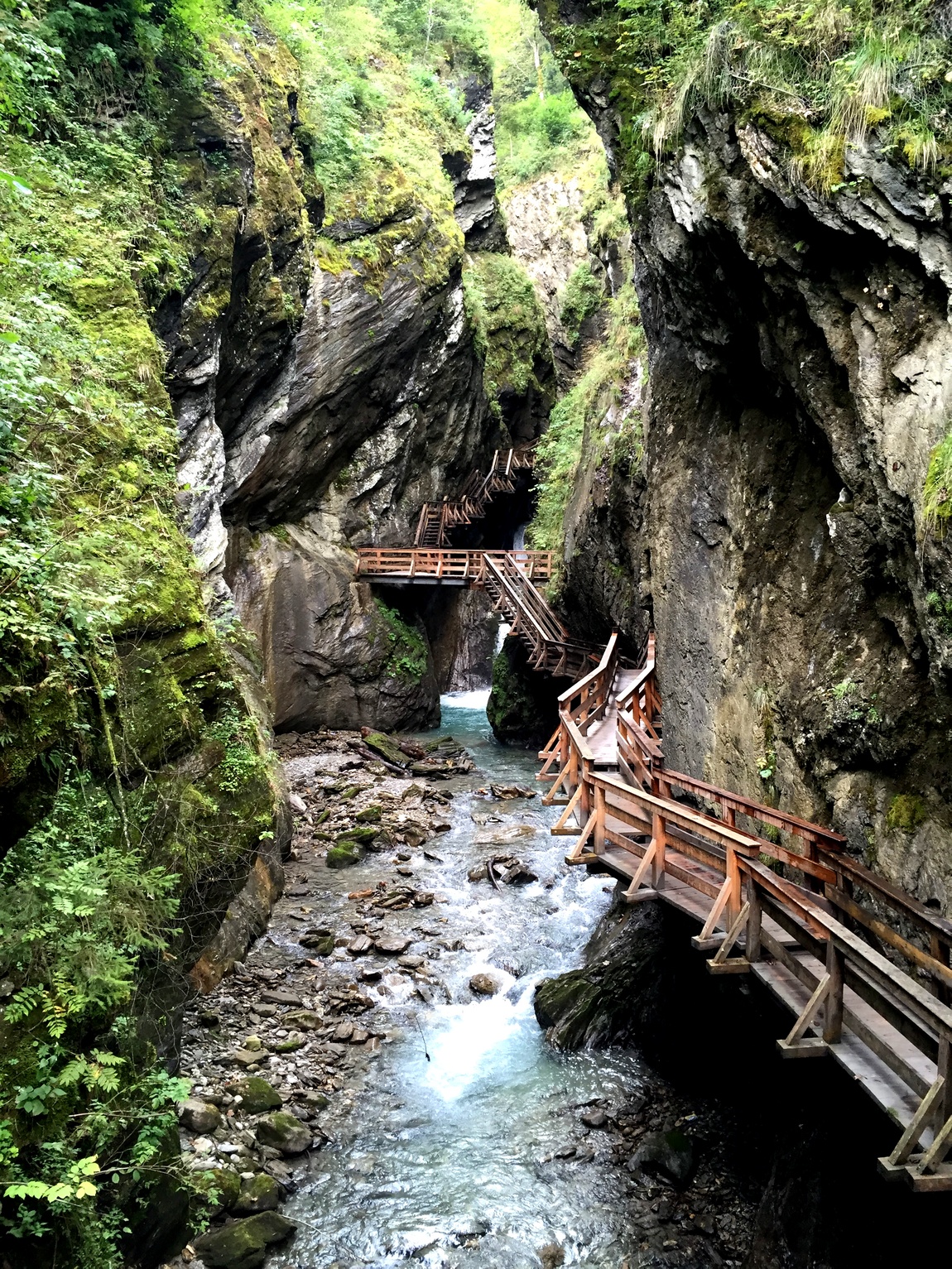 Ущелье Зигмунд-Тун-Кламм в Австрии