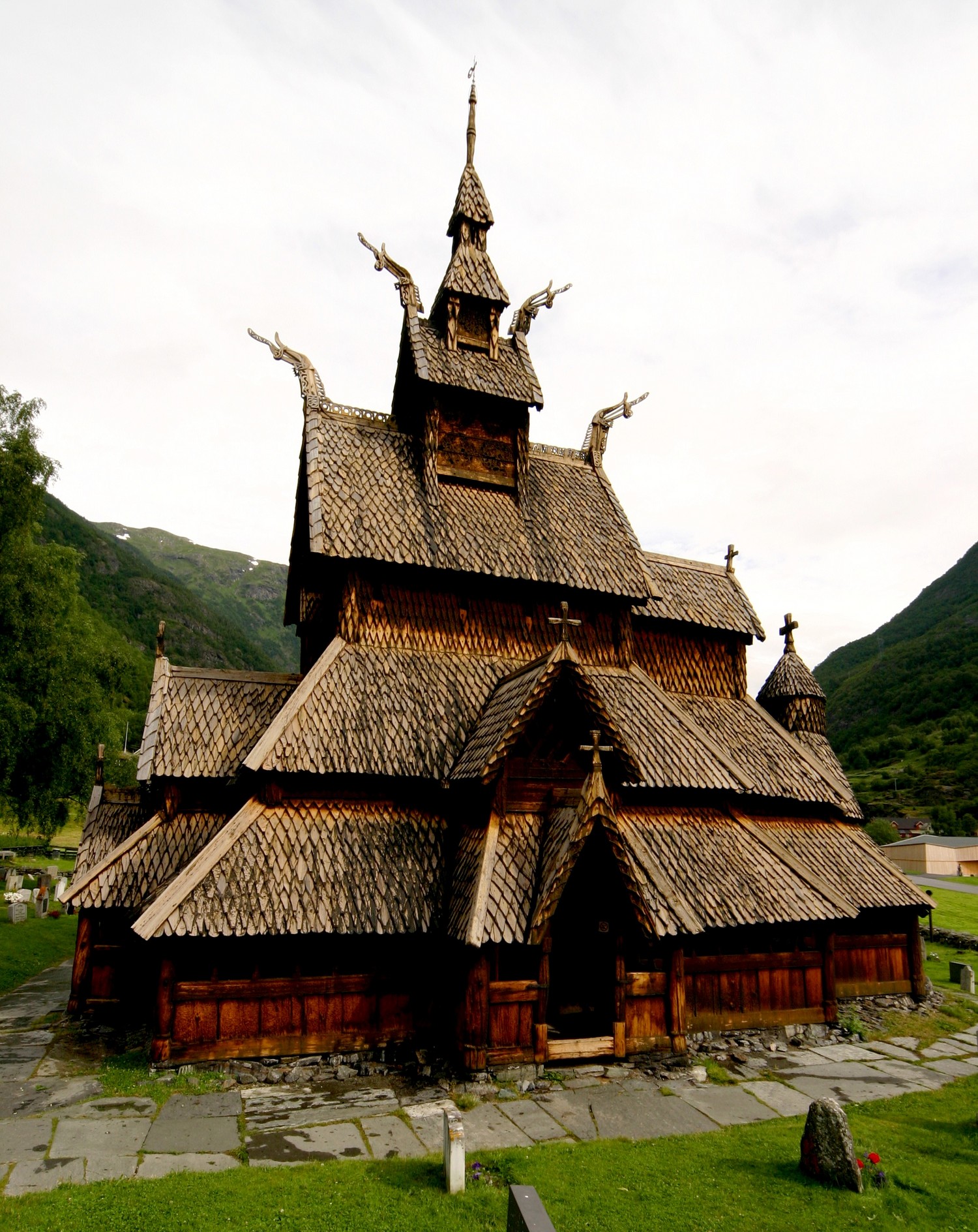 Церковь Боргунд (Borgund) в Норвегии