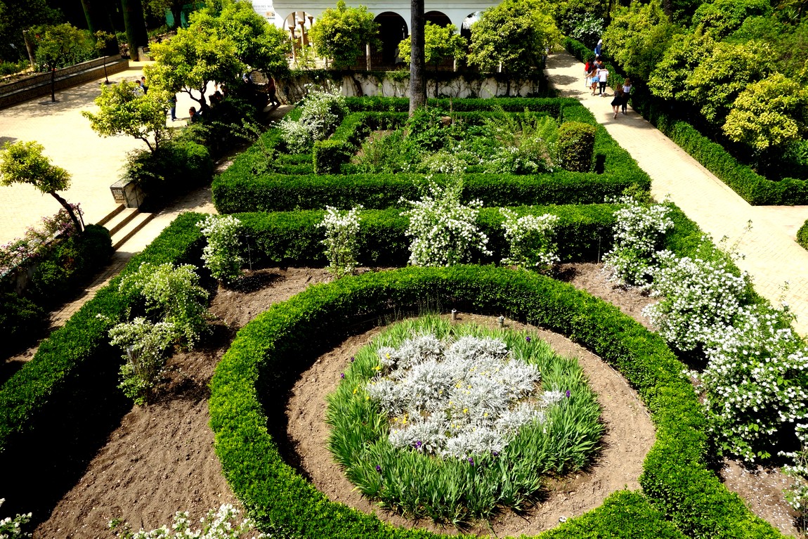 Сады Алькасар в Севилье