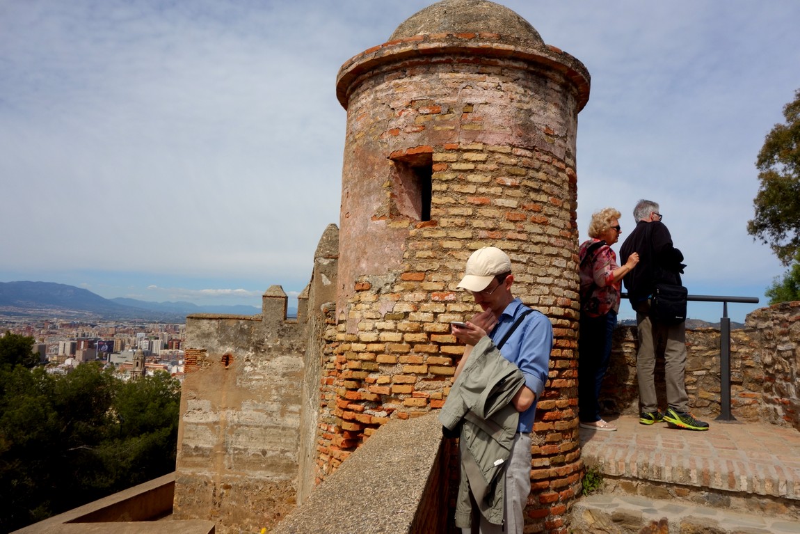 Крепость Хибральфаро (Castillo de Gibralfaro)