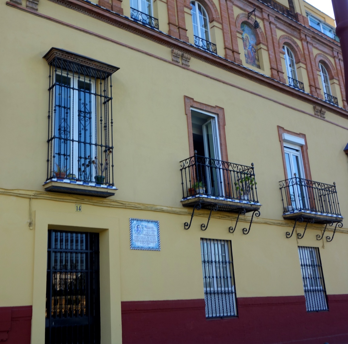 Окна и балконы в Испании