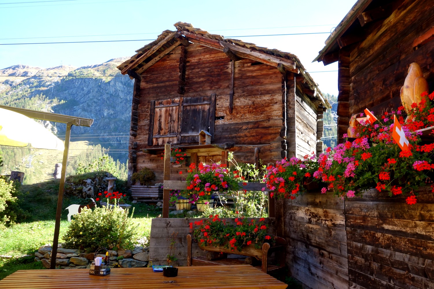 Красивые домики в Швейцарии