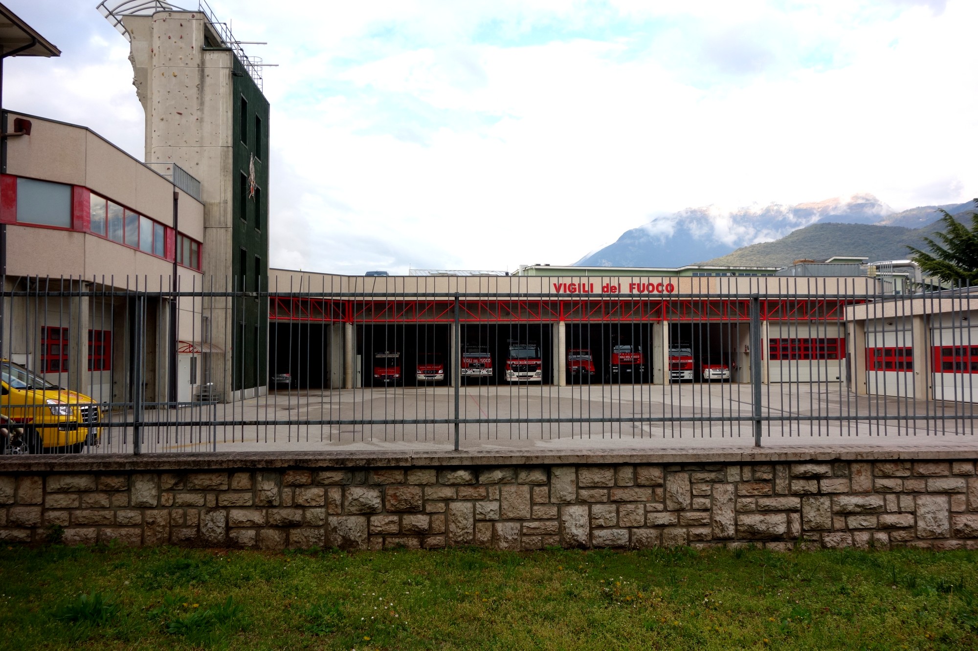Пожарная станция в Италии.