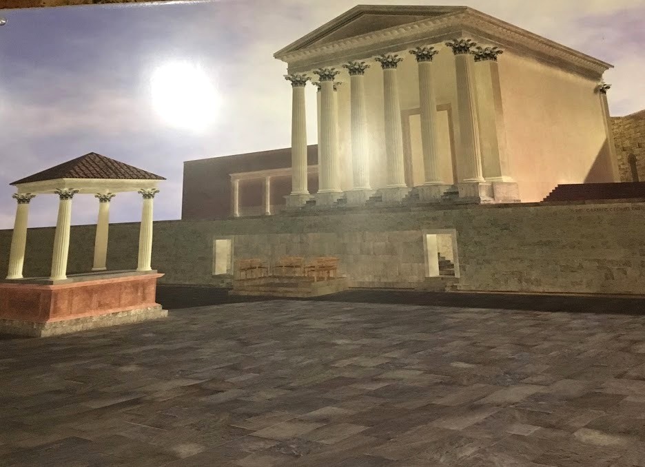Археологический музей под храмом Минервы в Ассизи