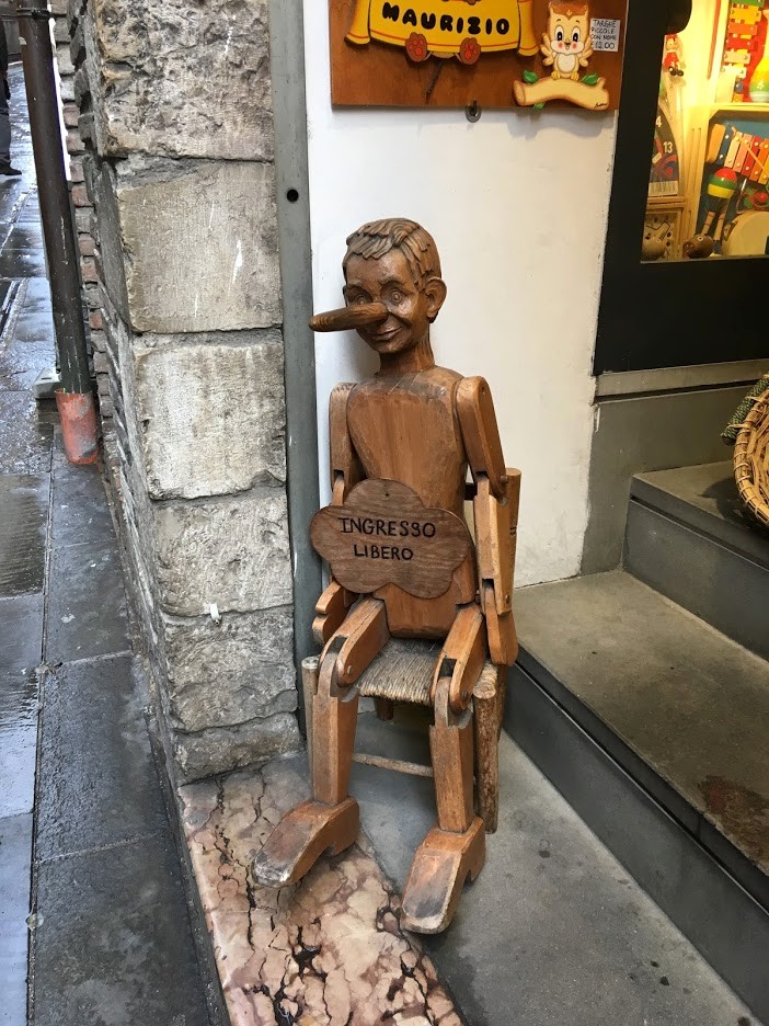 Пиноккио в Италии