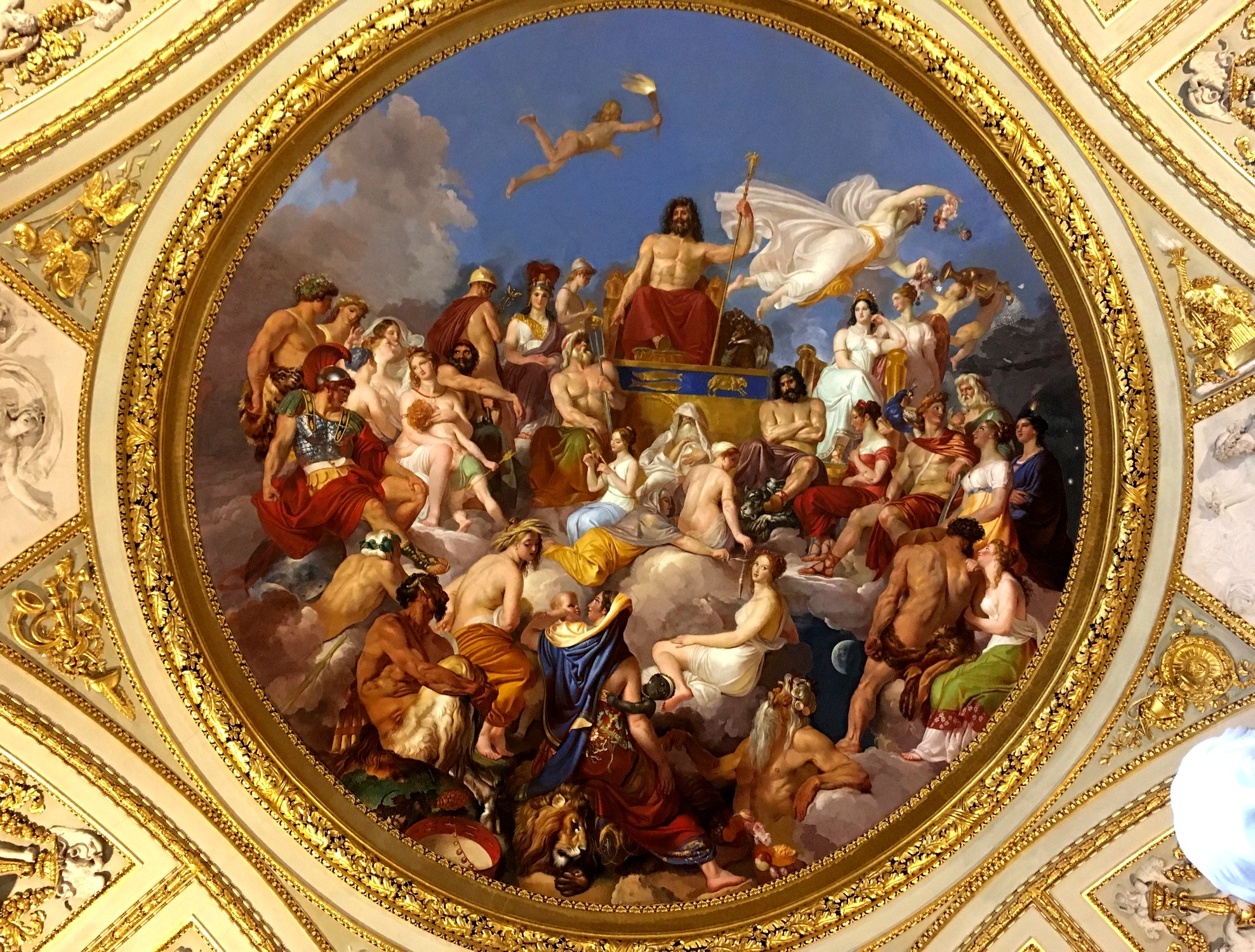 Потолочные фрески в музее Питти (Флоренция)