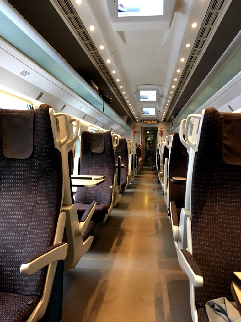 Скоростной поезд а Италии