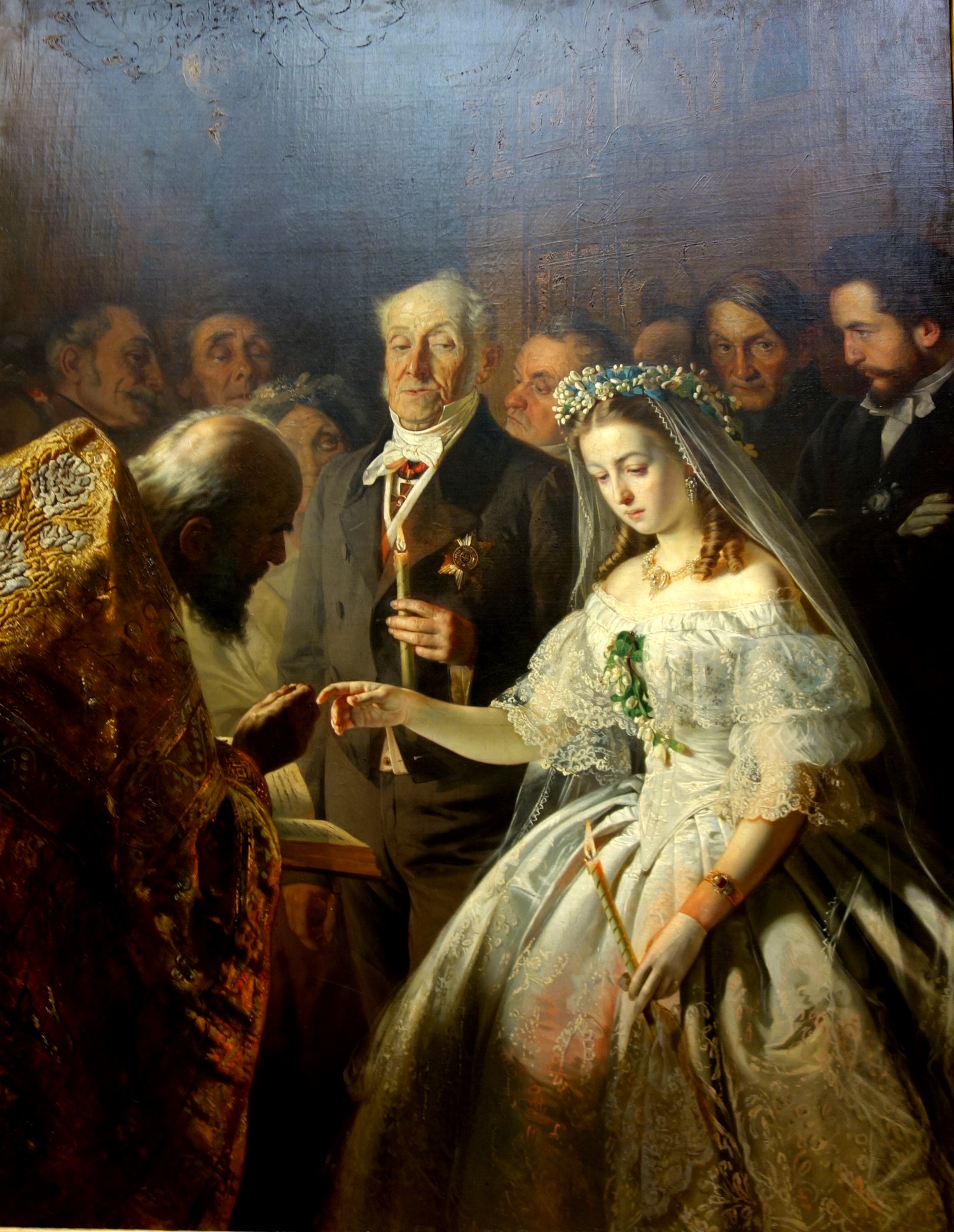 Неравный брак - художник В. Пукирев