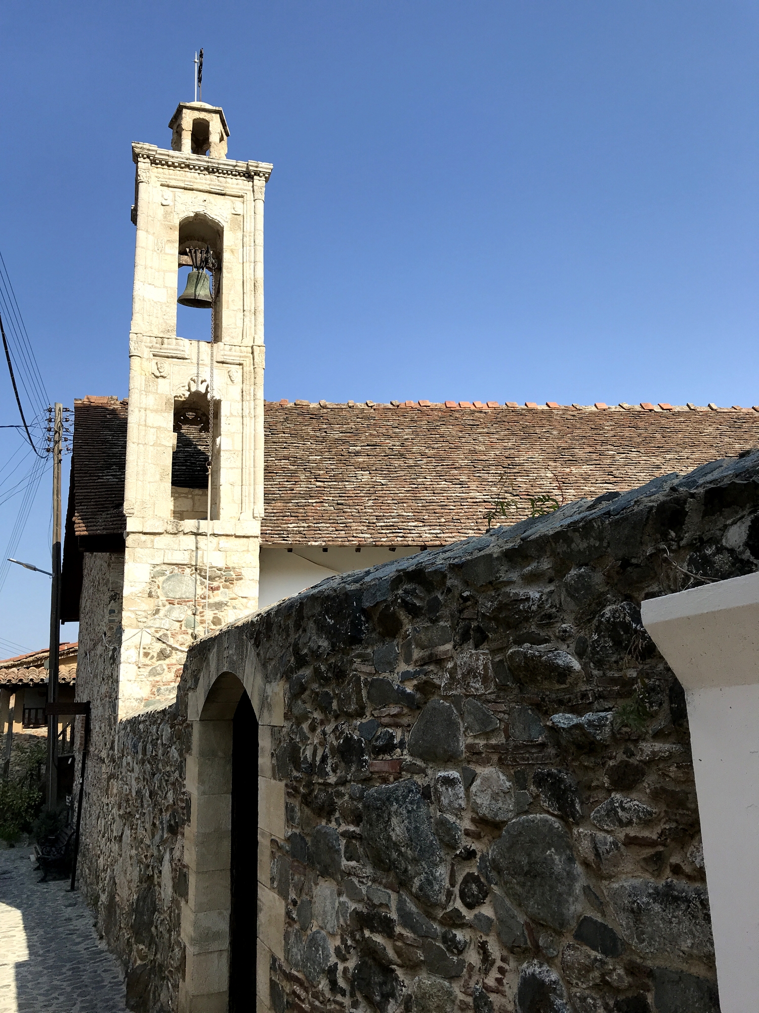 Деревня Какопетрия - церковь Преображения Господня