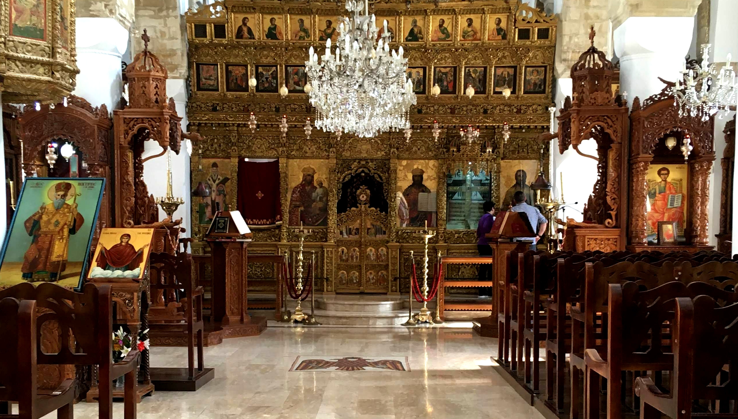 Храм Святого Креста в Омодос на Крите