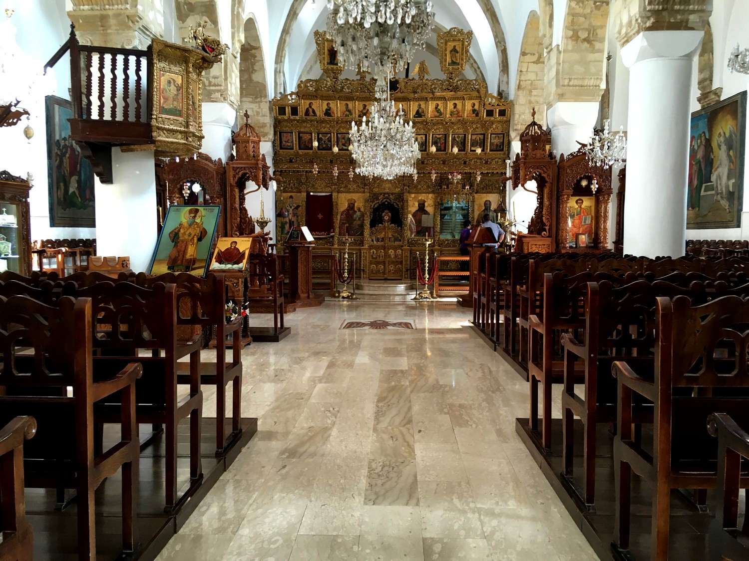 Храм Святого Креста в Омодос на Крите