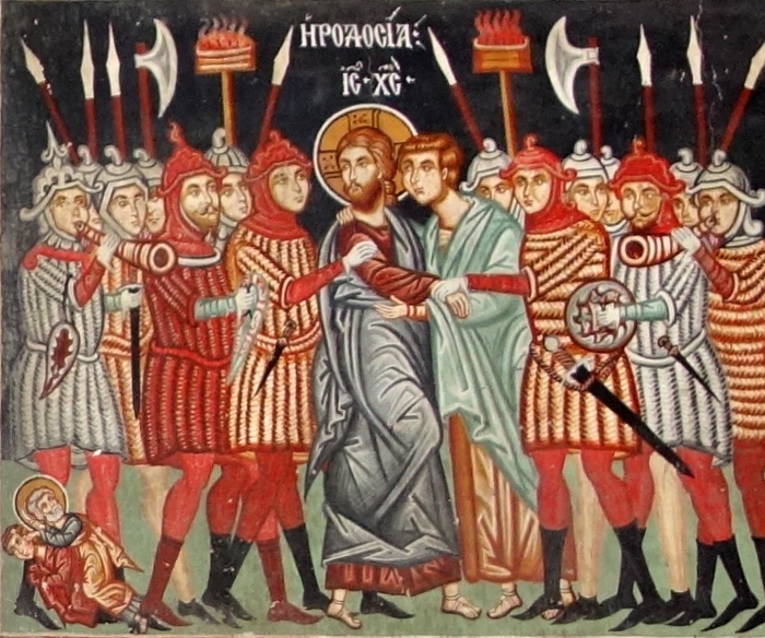 Церковь Архангела Михаила в Педуласе - фрески
