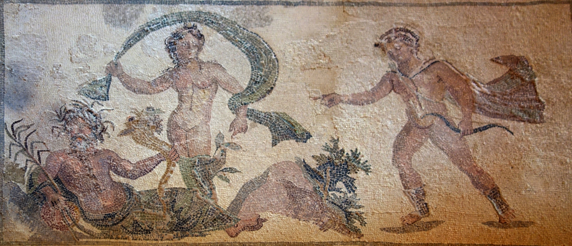 Мозаика-Дафна и Аполлон