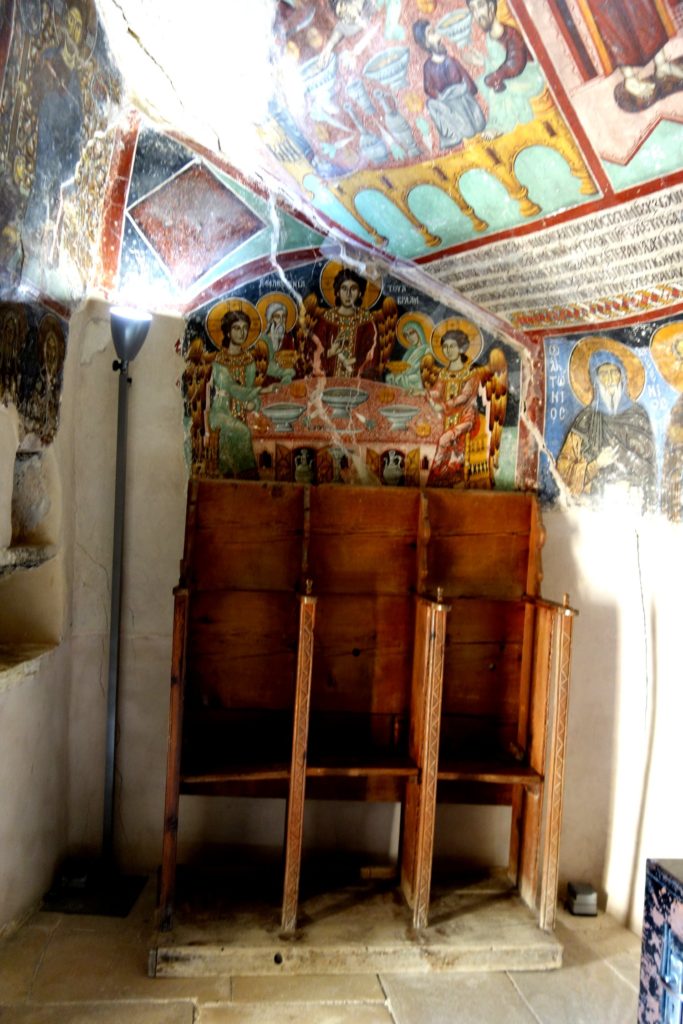Монастырь Св. Неофита на Кипре - кельи