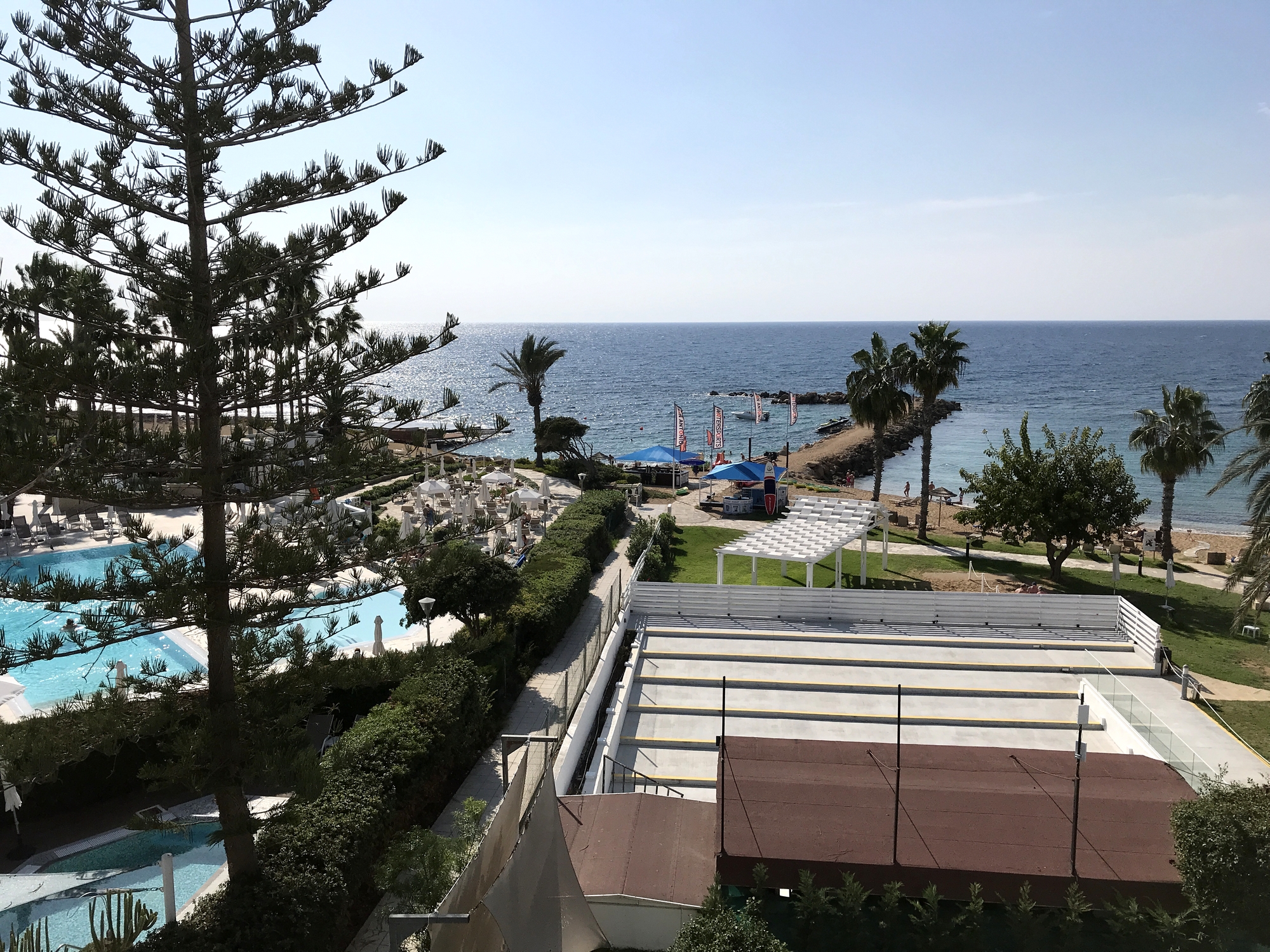 Отель Louis Ledra Beach 4* в Пафосе - вид из окна
