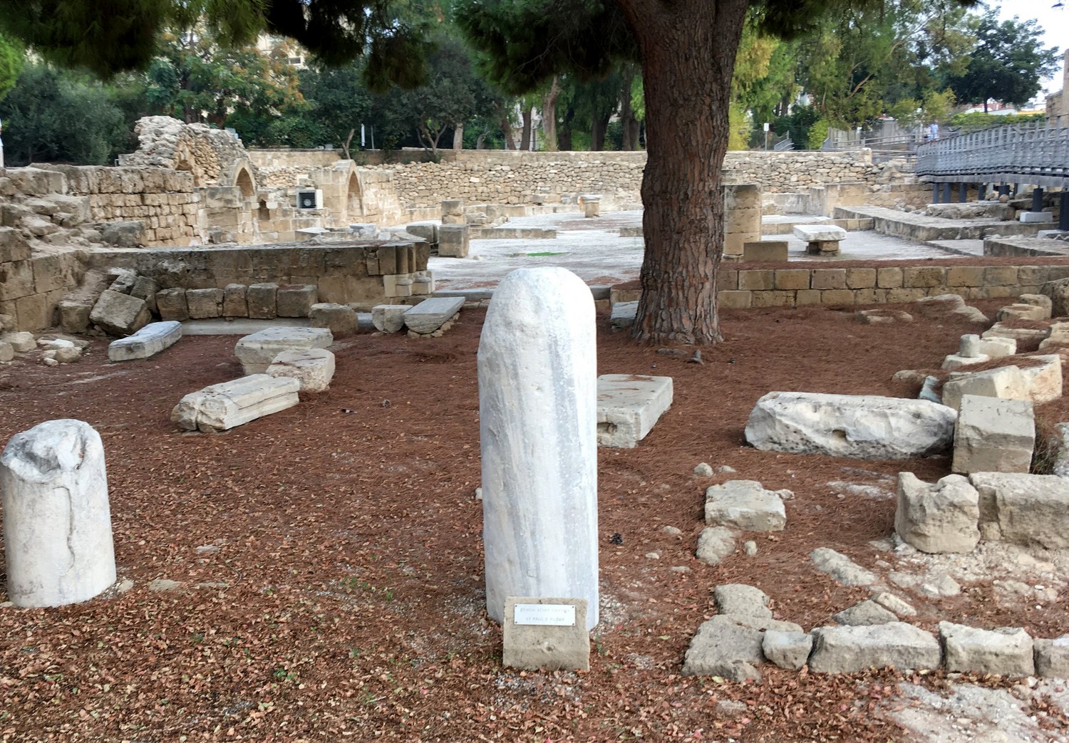 Колонна Апостола Павла в Пафосе