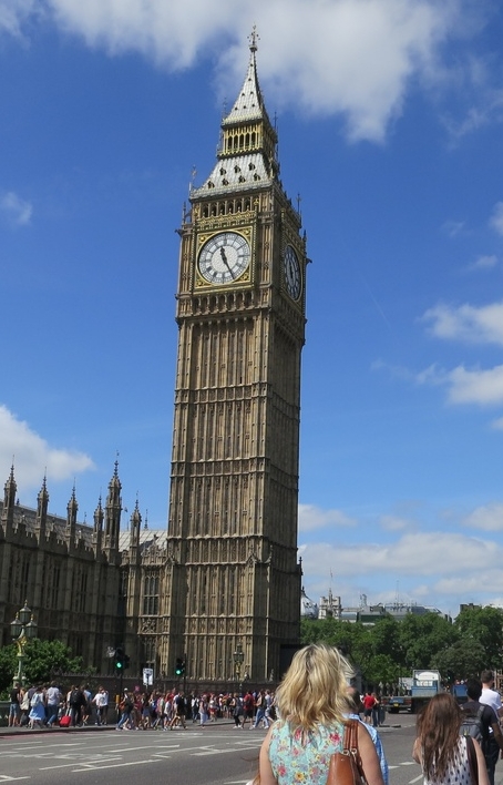 96-ти метровый Биг-Бен в Лондоне