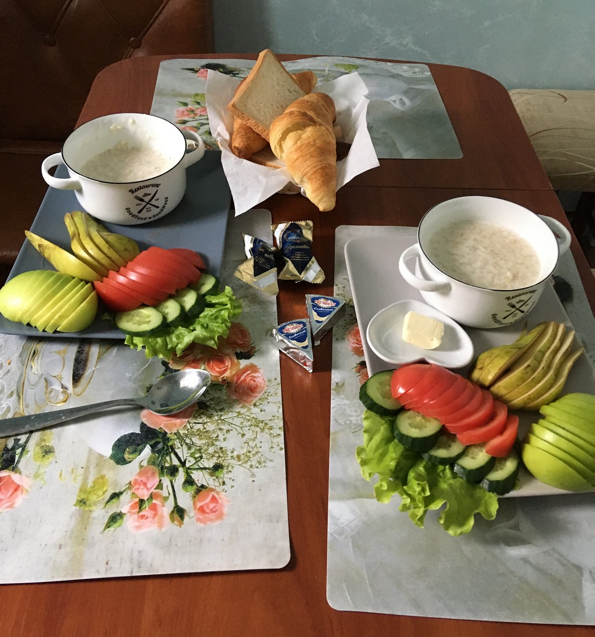 Завтрак в отеле 