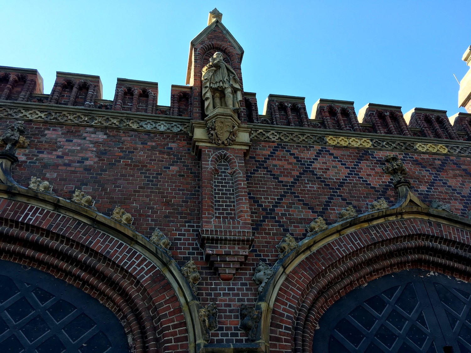Фридландские ворота - изнутри