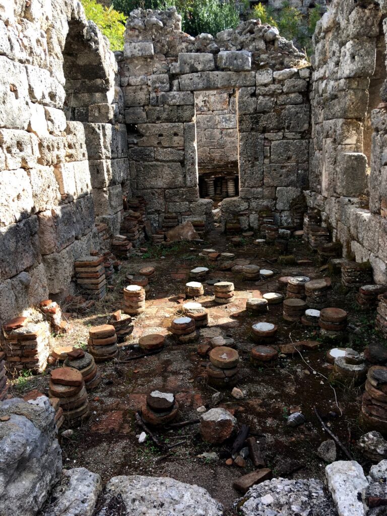 Фазелис древние бани