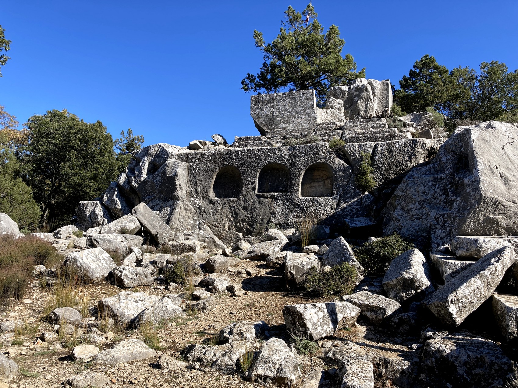 Античный город Termessos Ruins